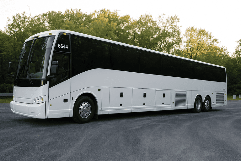 exterior of Arvada Minibus Company coach bus