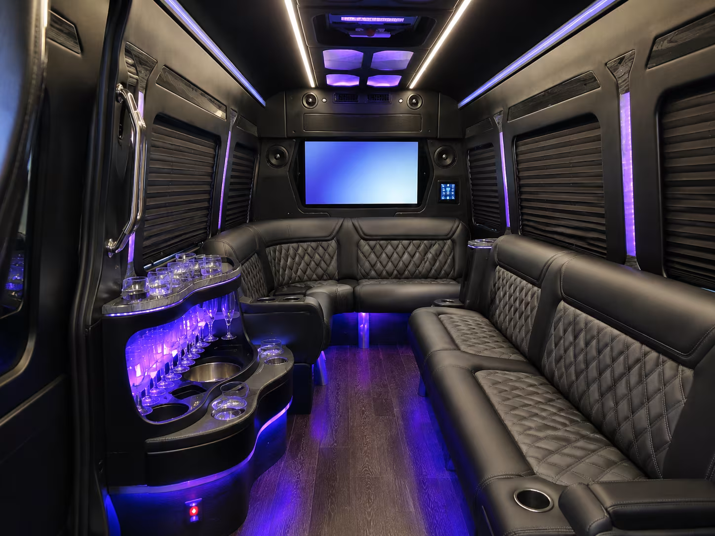 arvada birthday party transportation onboard seating