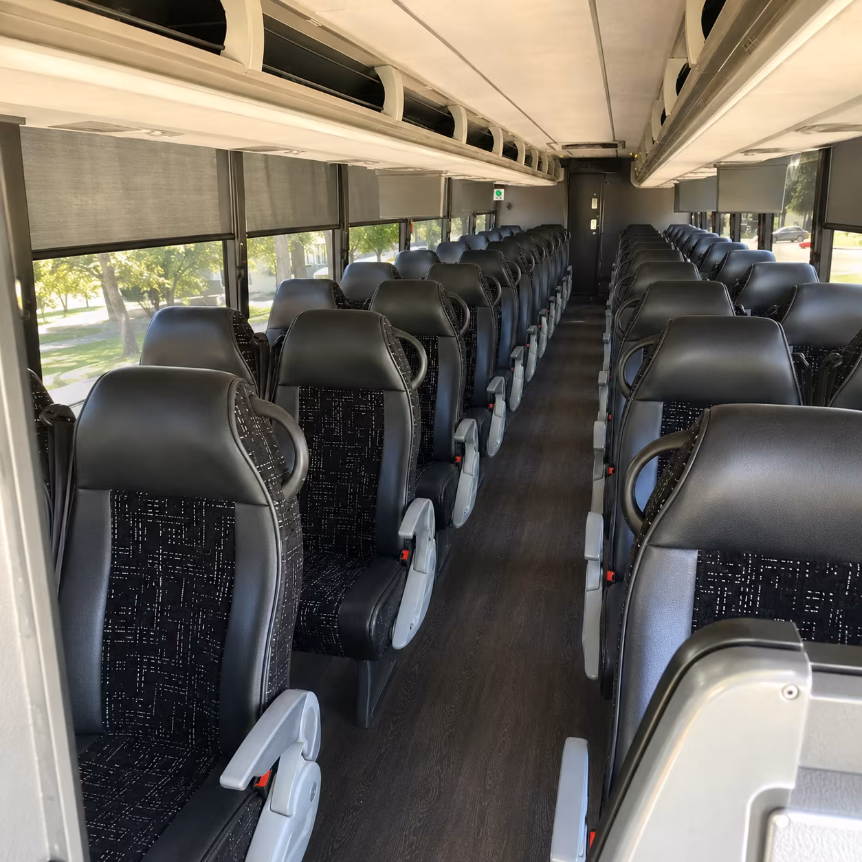 arvada charter bus inside