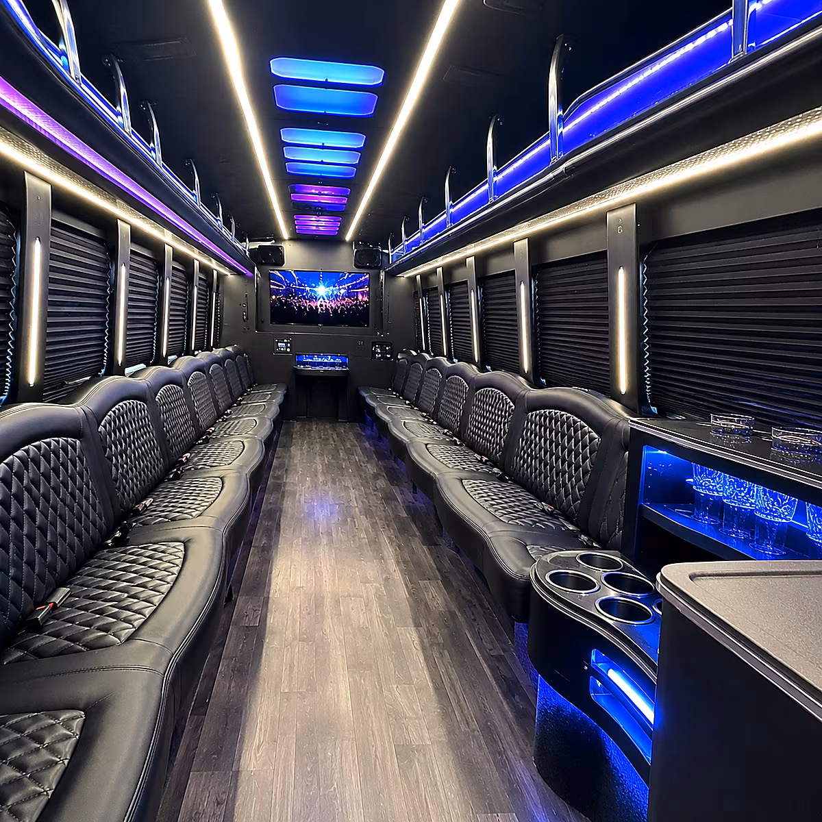 arvada holiday party bus rental