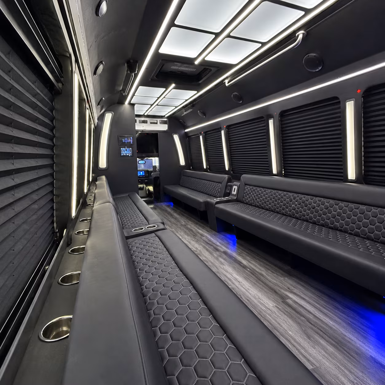 arvada party bus inside