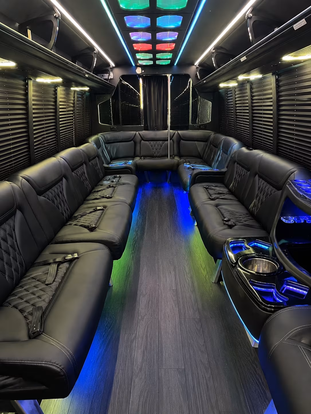 sweet 16 and quinceanera party buses rolling through arvada and jefferson county